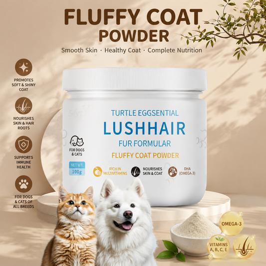Pet hair growth powder