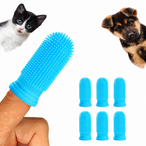 Dental cleaning finger cot