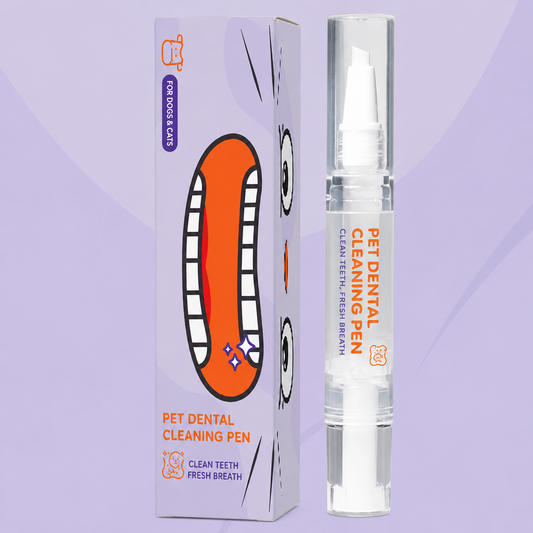 Pet teeth cleaning pen